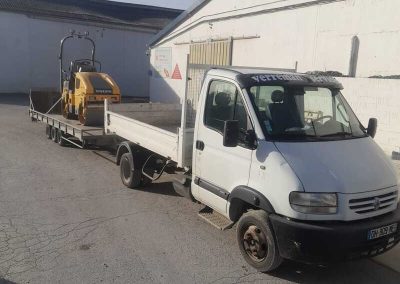 verreman services braine 31 camion 3t5 avec un roule 2t200