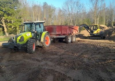 verreman services braine 32 tracteur avec benne 12t
