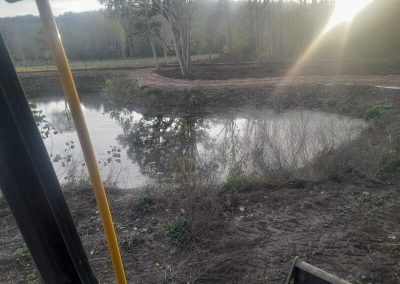 verreman services braine 63 creation d etang et chemin de promenade